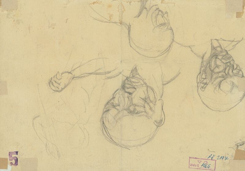 Konštantín Bauer – Štúdia mužských postáv 