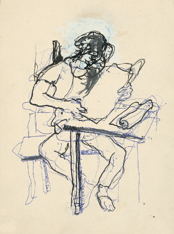 Július Jakoby – Čítajúci 