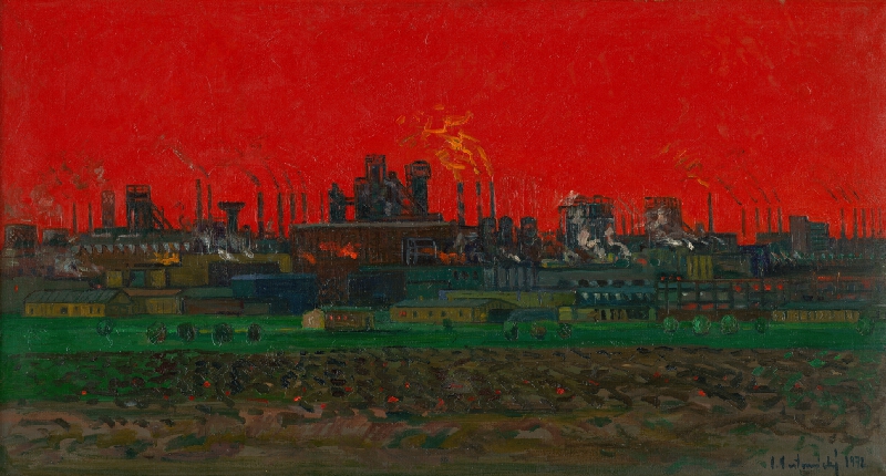 Vladimír Vestenický – Východoslovenské železiarne, 1972, Východoslovenská galéria