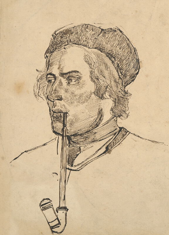 Ladislav Mednyánszky – Hlava muža 