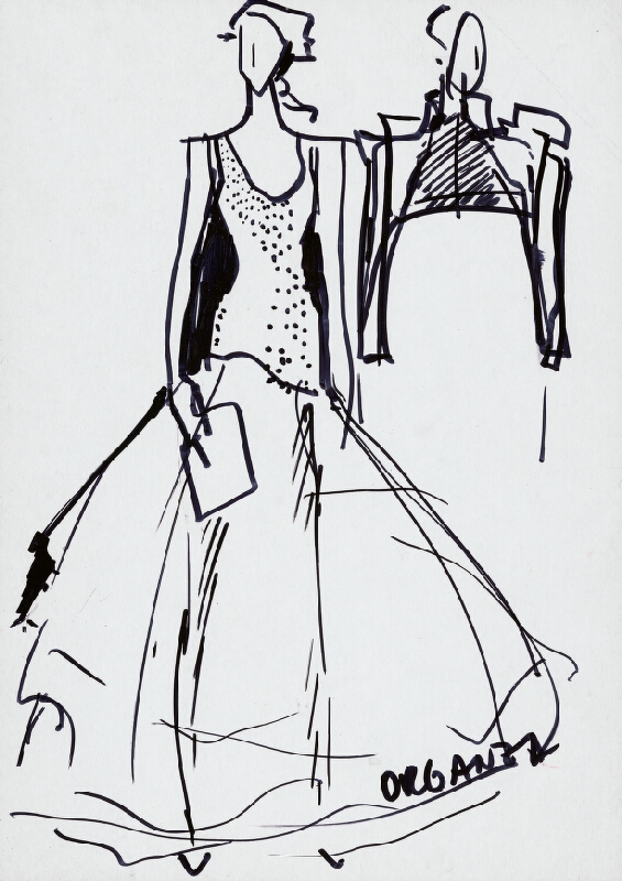 Mária Štraneková – Phala. Večerné šaty 