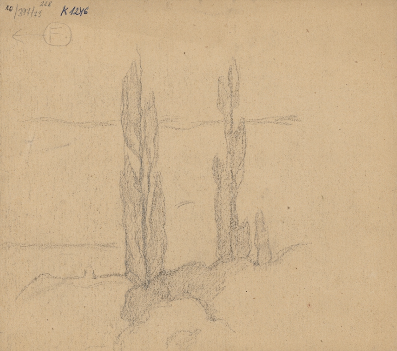 Július Koreszka – Chalupa s vŕbou 