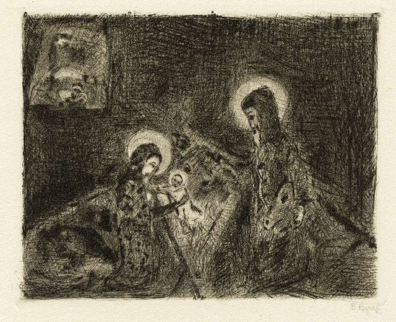 Bohuslav Reynek – Svatá rodina 