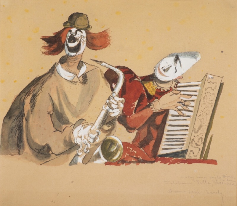 František Tichý – Fratellini se saxofonem 