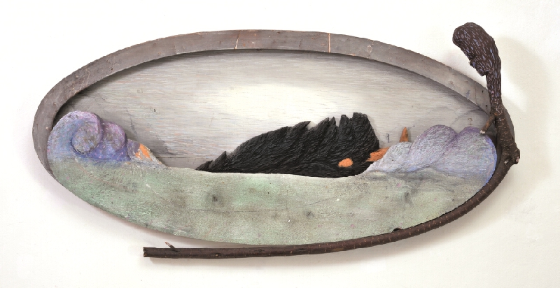 František Skála – Krajina se smrkem 