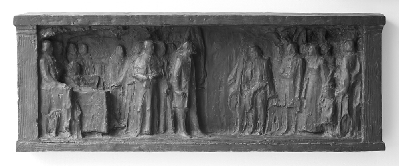 Ján Koniarek – Štúdia k memorandovému reliéfu v Martine 