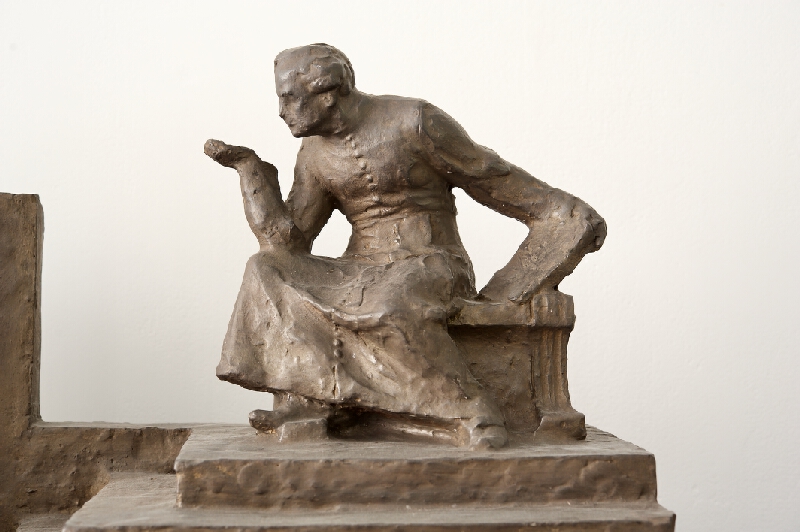 Ján Koniarek – Súťažný model pomníka A. Bernoláka 