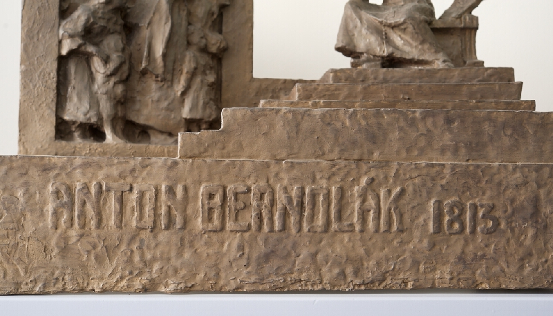 Ján Koniarek – Súťažný model pomníka A. Bernoláka 