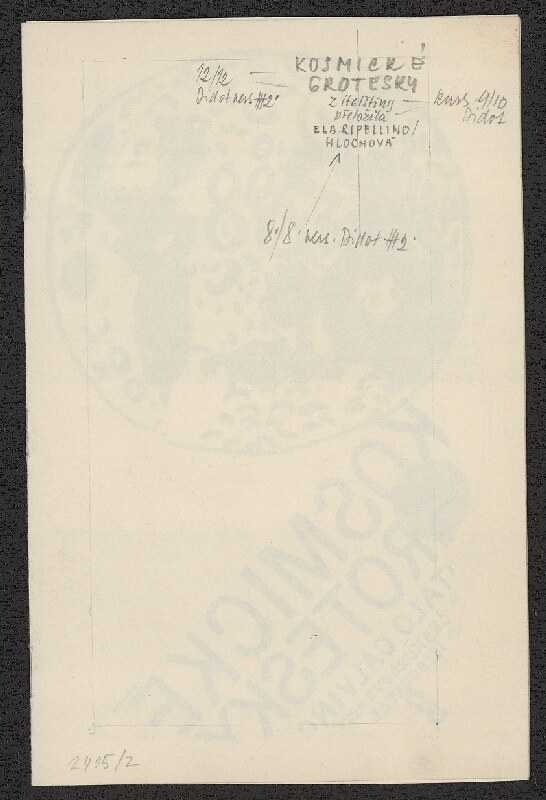 Jiří Rathouský – Italo Calvino; Kosmické grotesky. N: ČS 