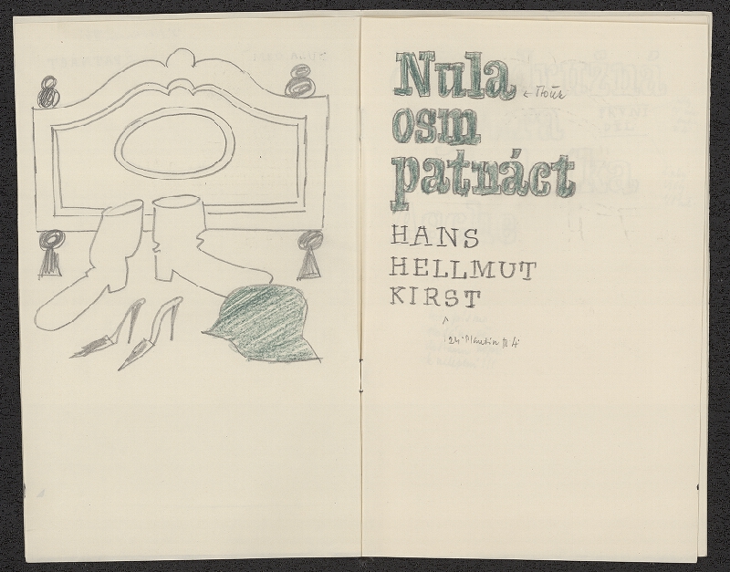 Jiří Rathouský – Hans Helmuth Kirst; Nula, osm, patnáct. N: NV 