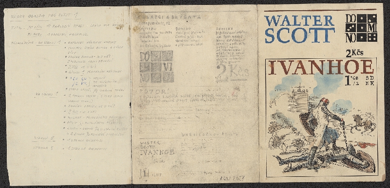Jiří Rathouský – Walter Scott: Ivanhoe. N: Domino 