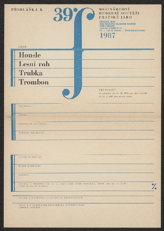 Jiří Rathouský – 39. mezinárodní hudební soutěž Pražské jaro 