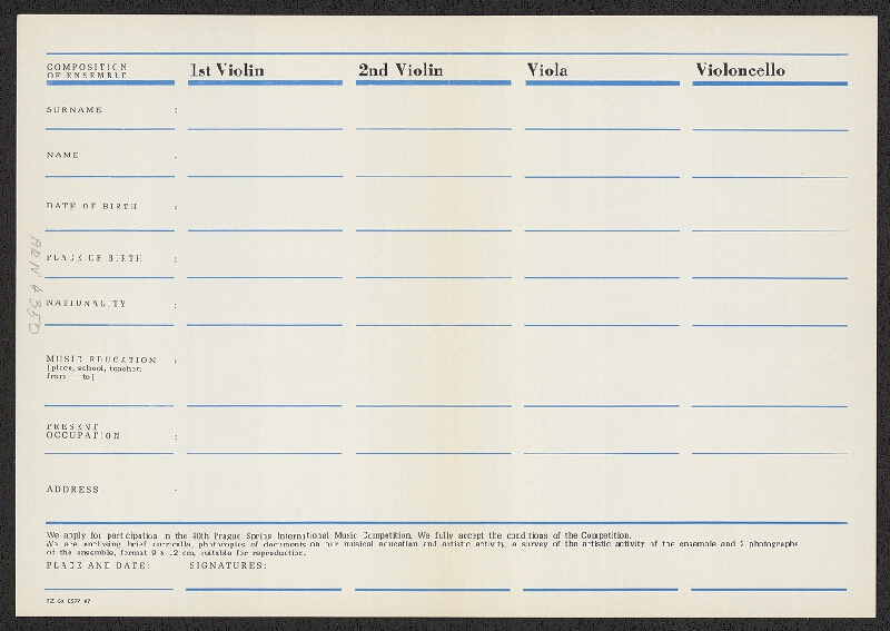 Jiří Rathouský – 40. Pra.... String Quartet 