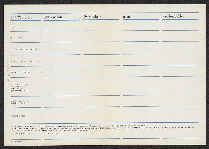 Jiří Rathouský – 40. Printemps de Prague. Quatour á Cordes 