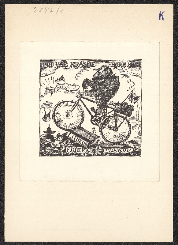 Antonín Kubát – Ex libris 