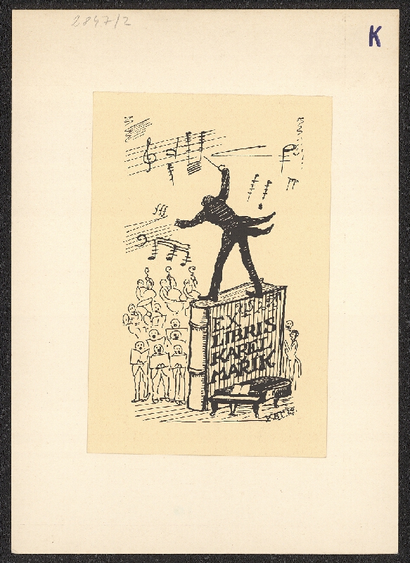 Antonín Kubát – Ex libris 