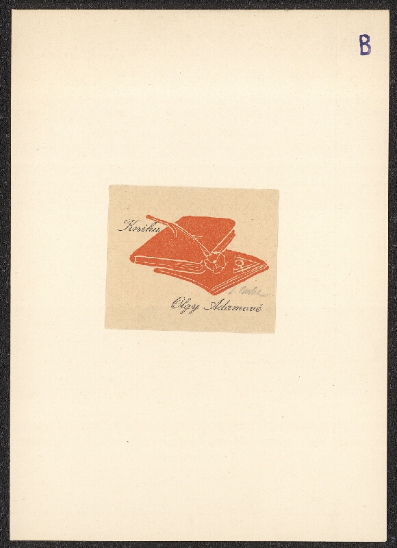 J. Berka – Ex libris 