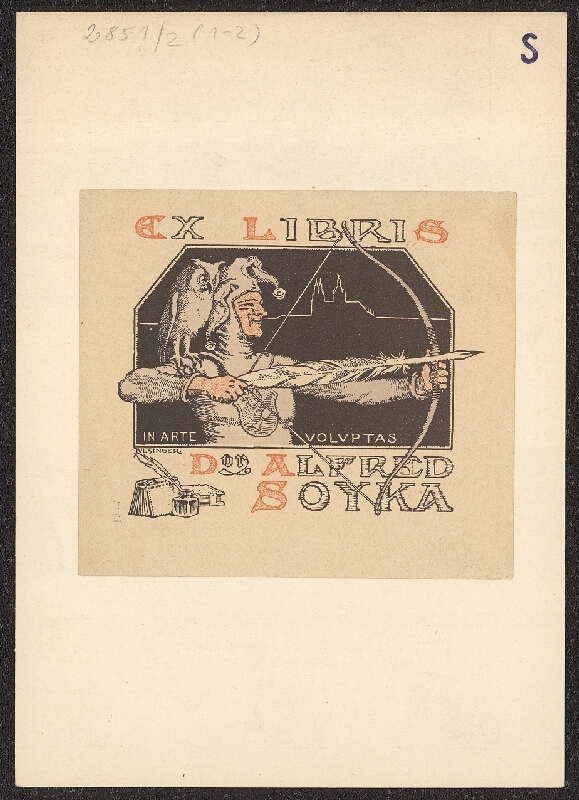 Julius Singer – Ex libris 