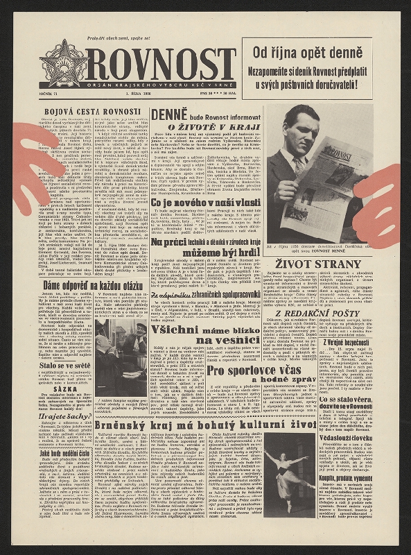 Fedor Petrikovský – Denně Rovnost od 1. Října 