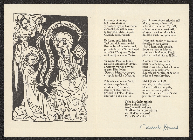  – Báseň Jakuba Demla 