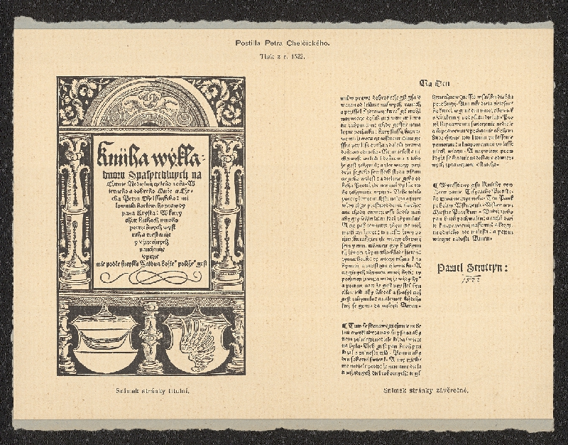 neznámý – Vánoční a novoroční přání Ant. Škody 