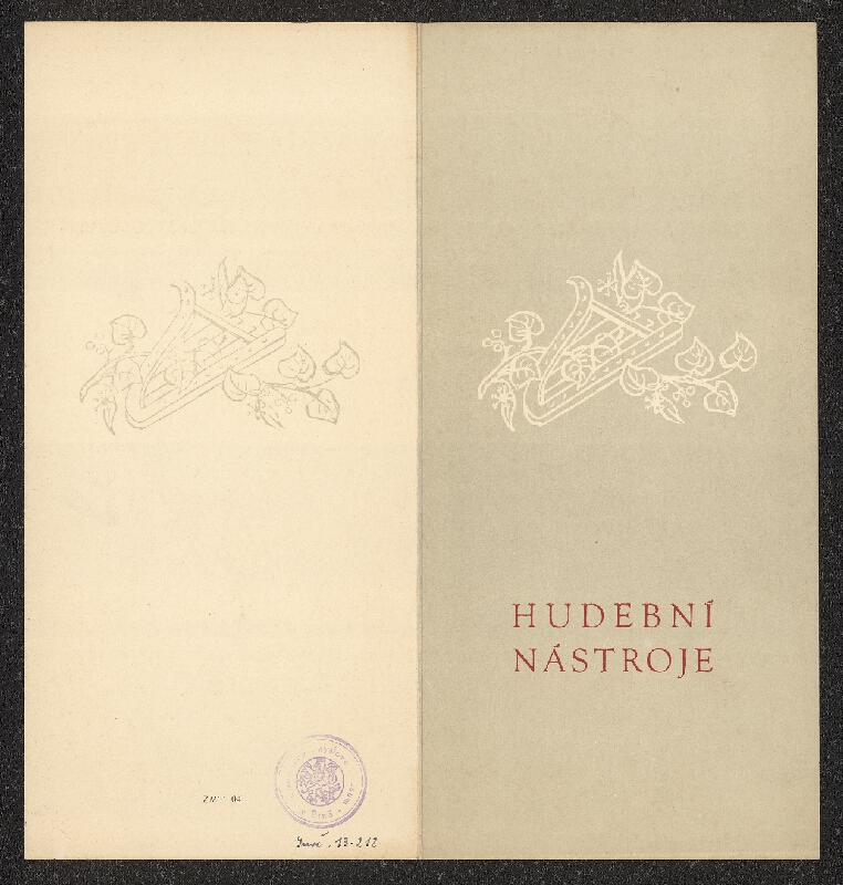 neznámý – Hudební nástroje ve vývoji lidské společnosti 