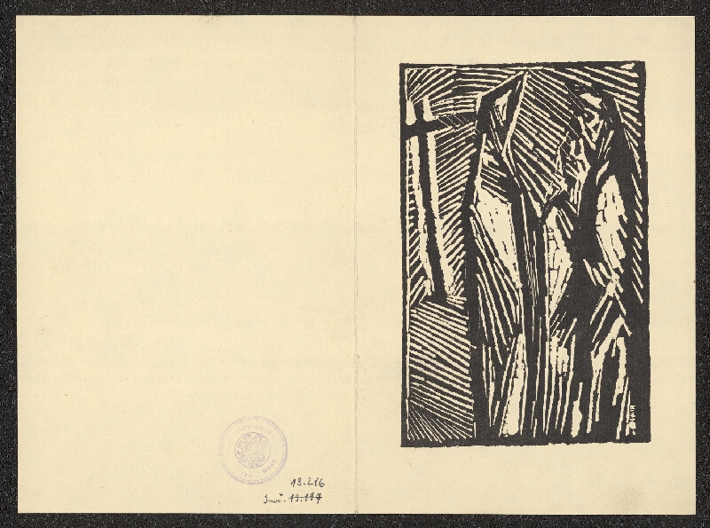 neznámý – Výstava prací Jana Baucha, Brno, Údolní 77 