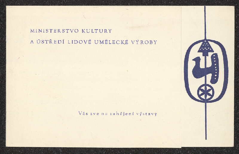 neznámý – Lidová výroba dnešku, síň DUP, Praha 