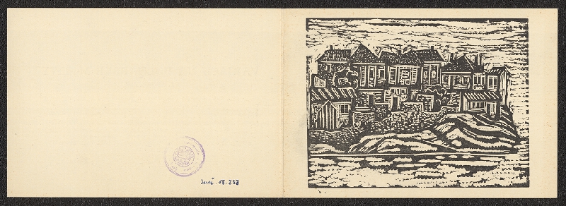 neznámý – J.M. Najmr, Variace na bulharské motivy, DU Procházkova síň 