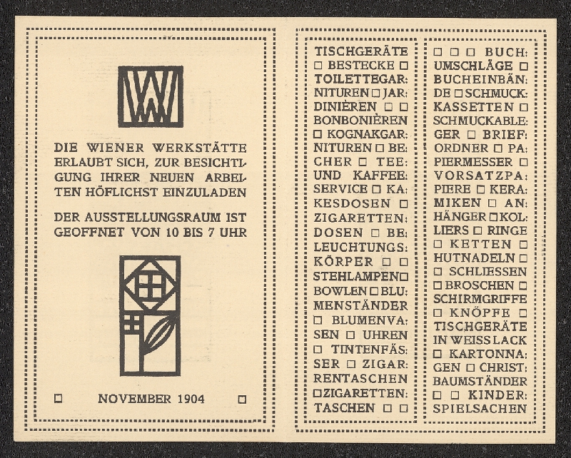 neznámý – Wiener Werkstaedtte 