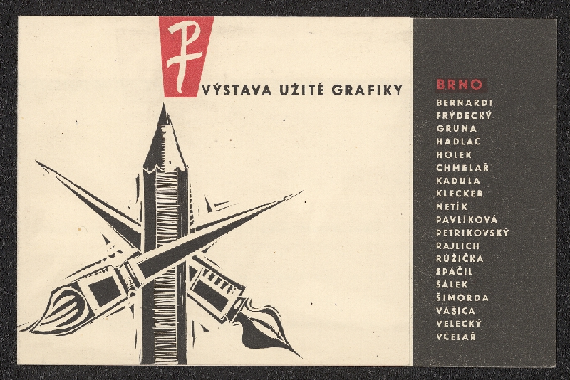 neznámý – Výstava užité grafiky 