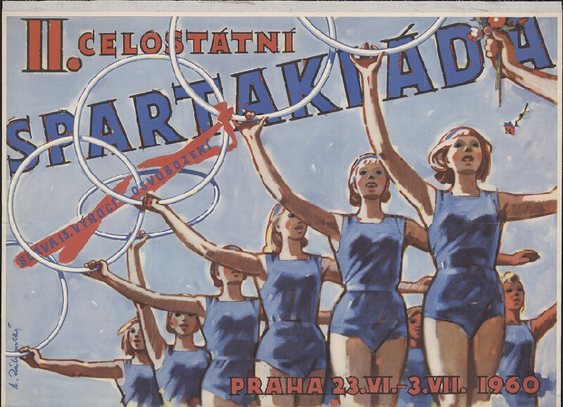 Adolf Zábranský – II. celostátní spartakiáda 