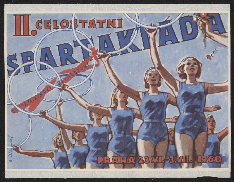 Adolf Zábranský – II. celostátní spartakiáda 