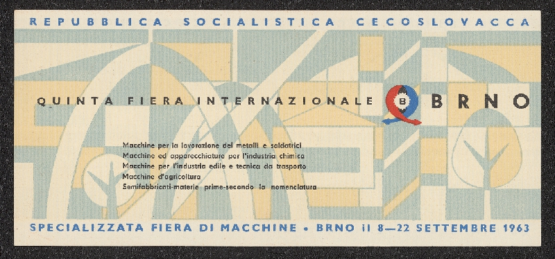 neznámý – BVV: Quinta fiera internazionale Brno 