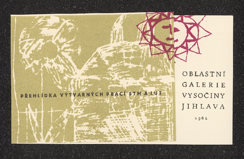 neznámý – Konvolut pozvánek pro kulturní akce 