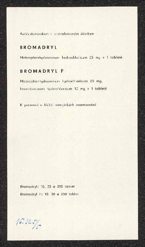 Josef Veselý – inzertní vložky do lékařského diáře 1-5 