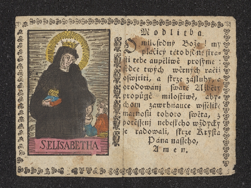  – Kolekce svatých obrázků 