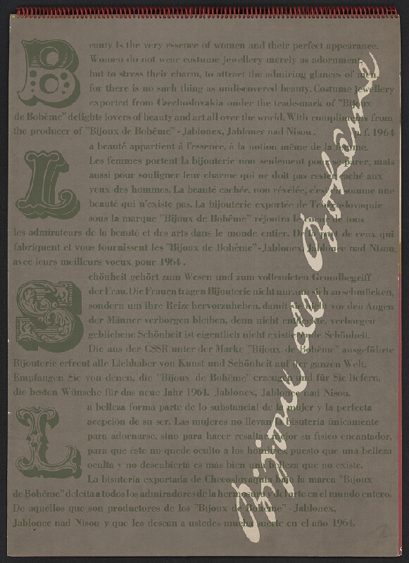 Stanislav Duda – Bijoux de Bohéme 1964 