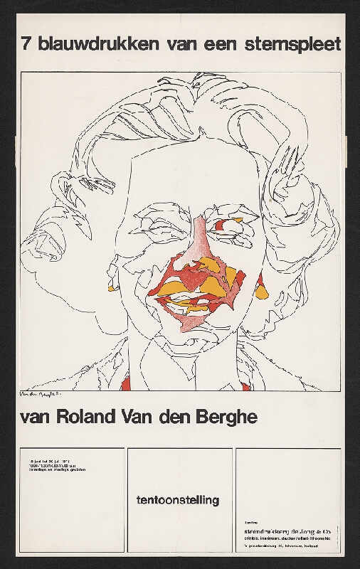 Pieter Brattinga – 7 Blauwdrukken van een stemspleet van Roland Van den Berghe 