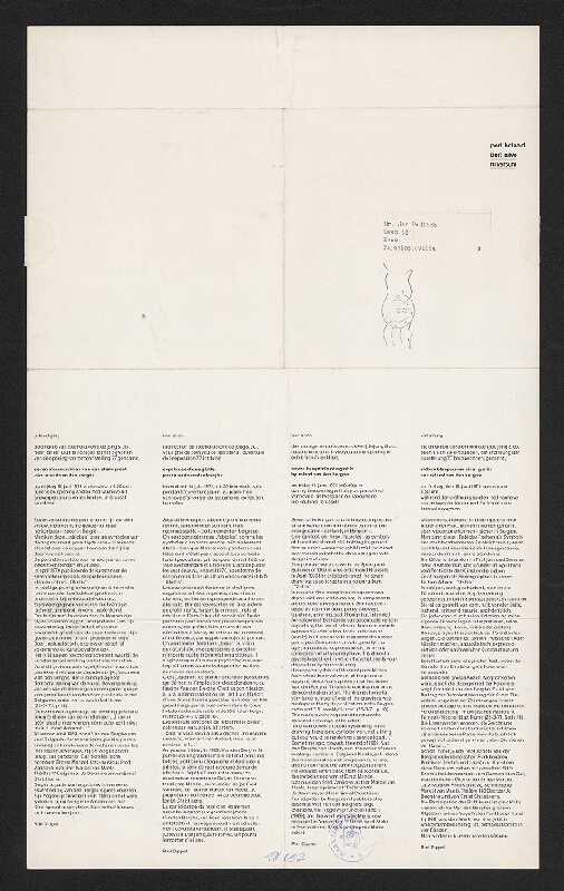 Pieter Brattinga – 7 Blauwdrukken van een stemspleet van Roland Van den Berghe 