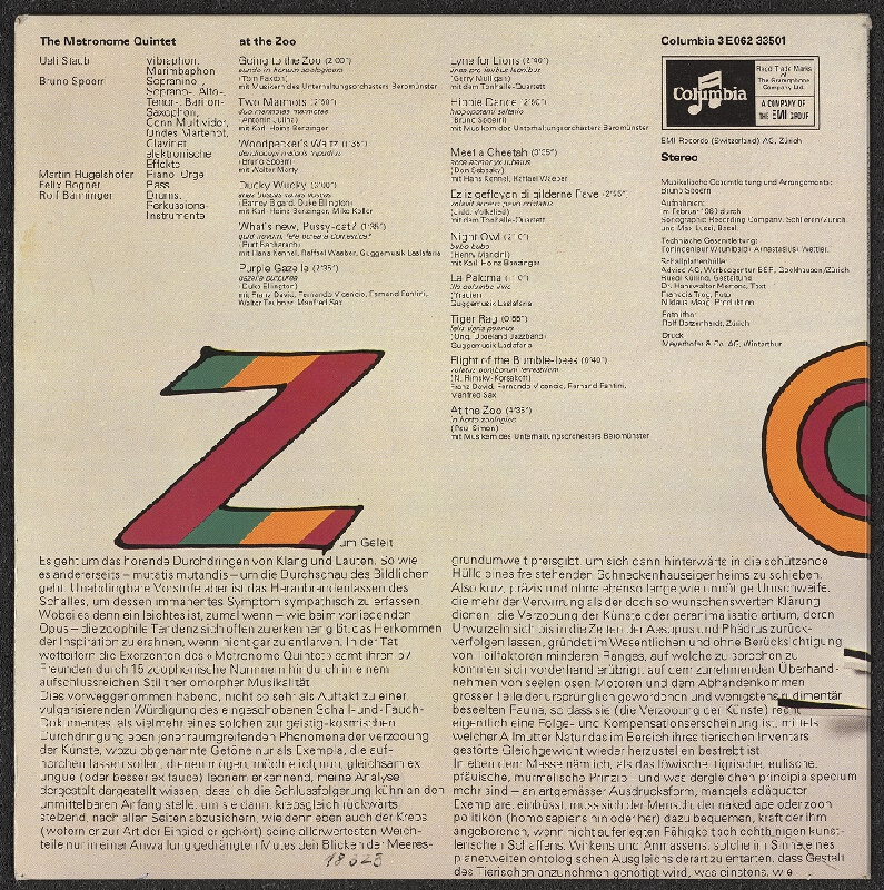 Ruedi Külling (Kuelling) – At the Z00 