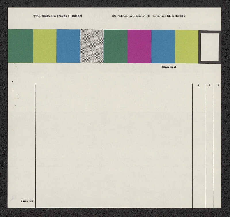 Ian Bradbery (Westwood)/1918 – The Malvern Press Ltd. 