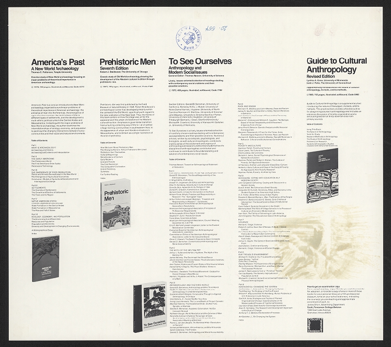 Meyer Seltzer – Coming of Age in Anthropology 