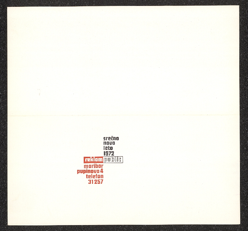 Ivan Dvoršak – novoročenka 