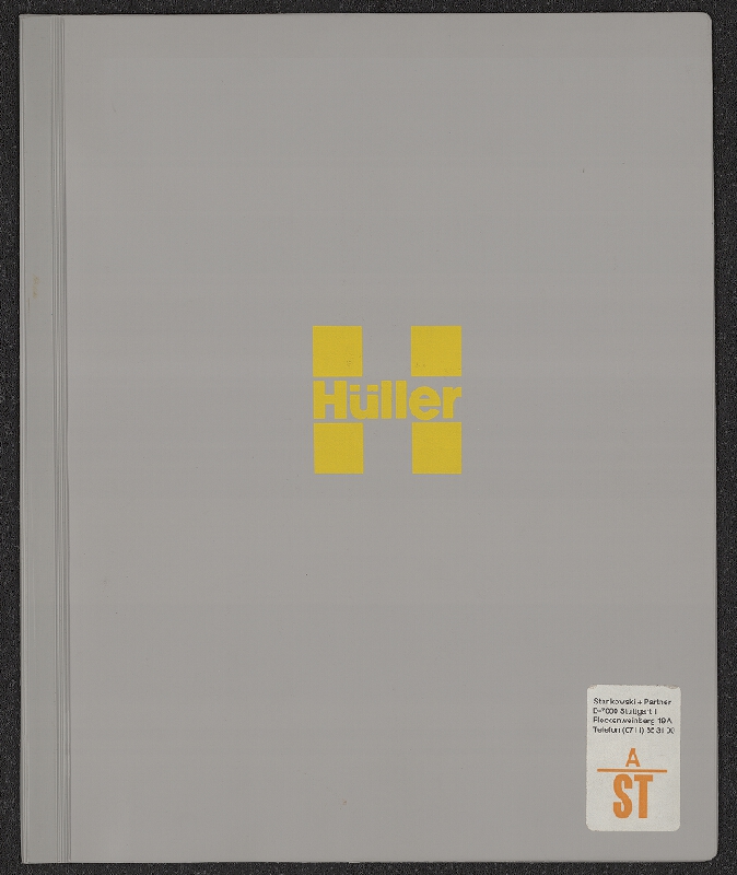 Anton Stankowski – Karl Hüller GmbH 