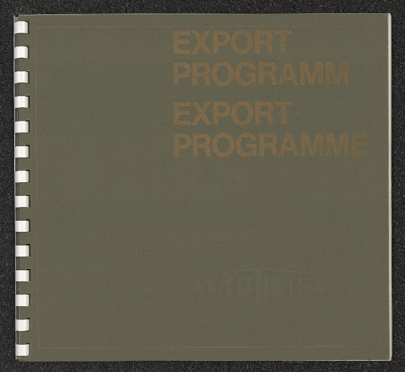 Oldřich Pošmurný – Expor programme 
