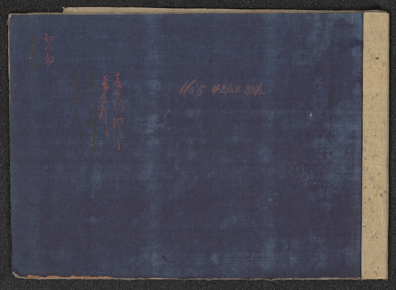 neznámý – vzorník japonských papírů 