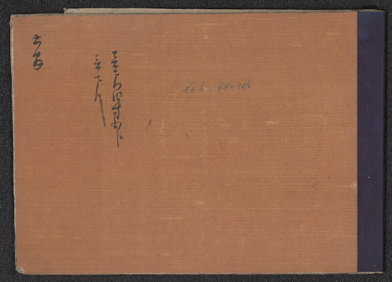 neznámý – vzorník japonských papírů 