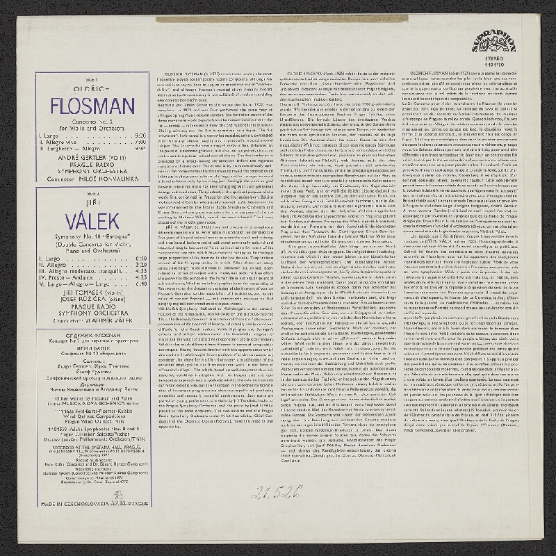 Milan (Mejla) Jaroš – Flosman - Válek 