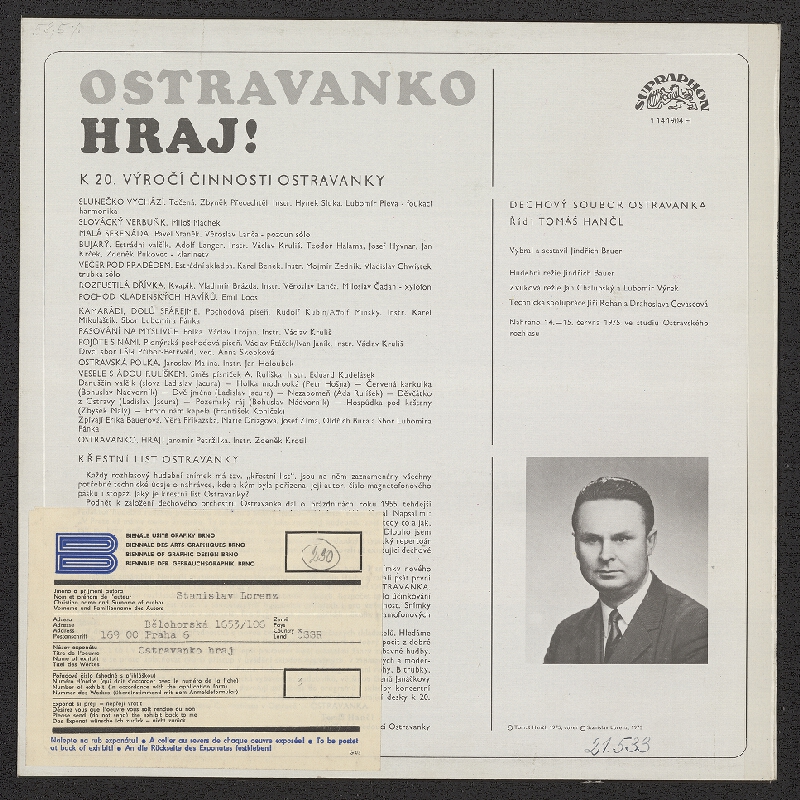 Stanislav Lorenz – Ostravanko hraj! 